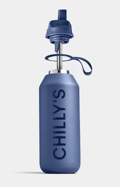 Chilly’s Bottle Series 2 Flip Bottle Whale Blue 500 ml
