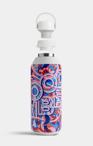 Chilly’s Bottle Series 2 Good Vibes Bottle 500 ml, Urban Murals