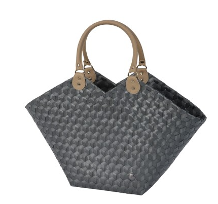 HANDED BY Einkaufstasche Sweetheart dark grey