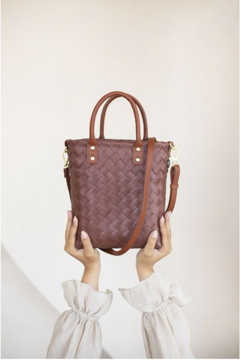 HANDED BY Handtasche Little Grace herbstbraun
