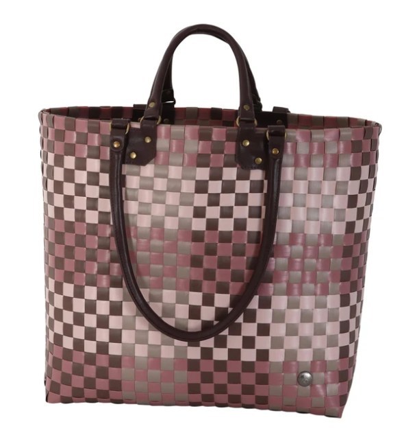 HANDED BY Einkaufstasche Dual mix Shopper rustic pink mix