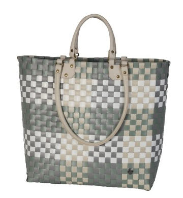 HANDED BY Einkaufstasche Dual mix Shopper sage green