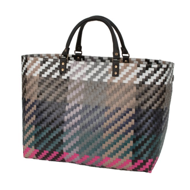 HANDED BY Einkaufstasche Prescott Shopper black mix, Limited Edition