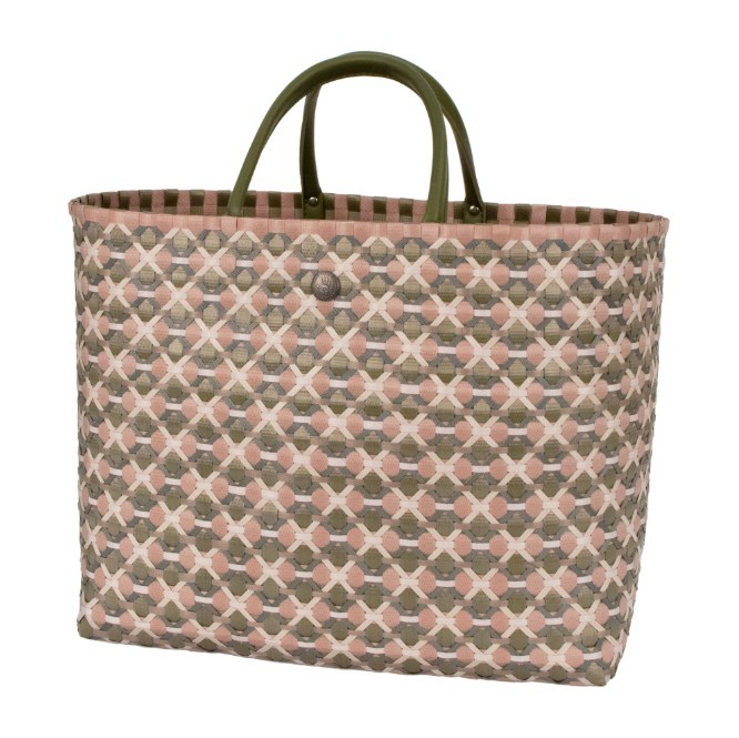 HANDED BY Einkaufstasche Gem Shopper olive pattern, Limited Edition