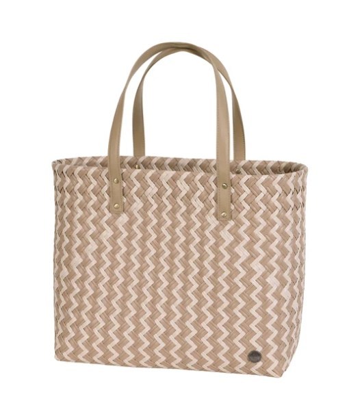 HANDED BY Einkaufstasche Faye Shopper natural brown pattern