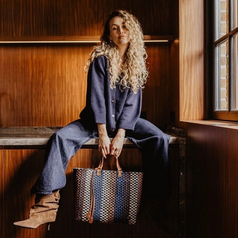HANDED BY Einkaufstasche Harper Shopper Sienna Mix