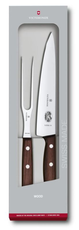 Victorinox Tranchier-Set Wood, 2-teilig