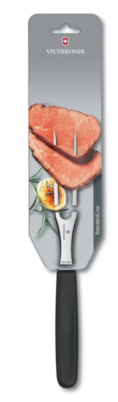 Victorinox Fleisch- und Bratengabel Swiss Classic, 15 cm, schwarz