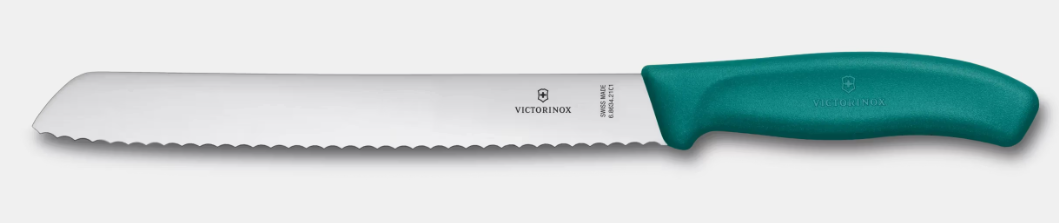 Victorinox Brotmesser Swiss Classic, 21 cm, kale green