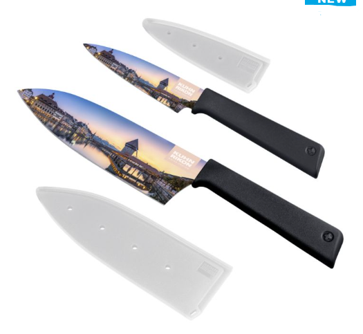 Kuhn Rikon Colori+ Messerset Luzern, 2 Stück