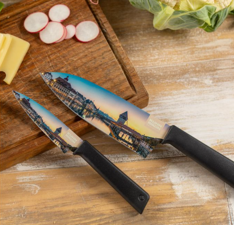 Kuhn Rikon Colori+ Messerset Luzern, 2 Stück