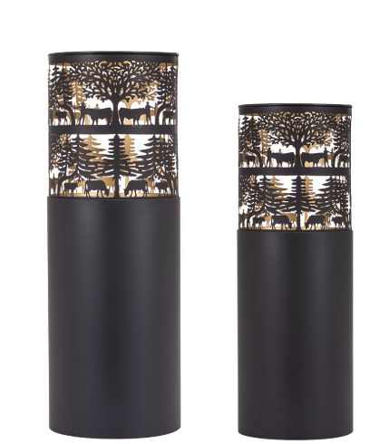 Kadastar Lichtersäulen “Forest”, 2-er Set