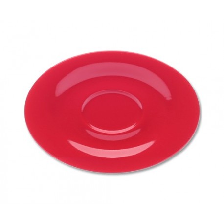 Kaffee Unterteller rot, spülmaschinengeeignet<br>