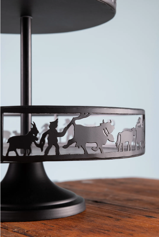 À Table Etagère “Alpage” schwarz