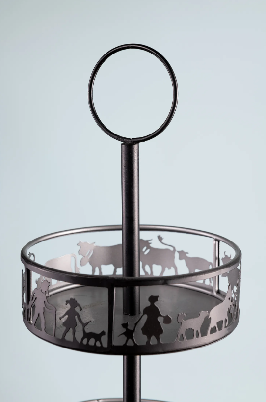 À Table Etagère “Alpage” schwarz