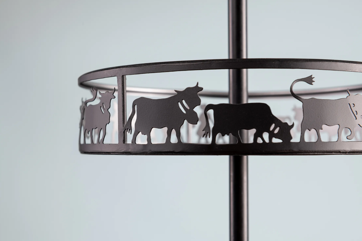 À Table Etagère “Alpage” schwarz