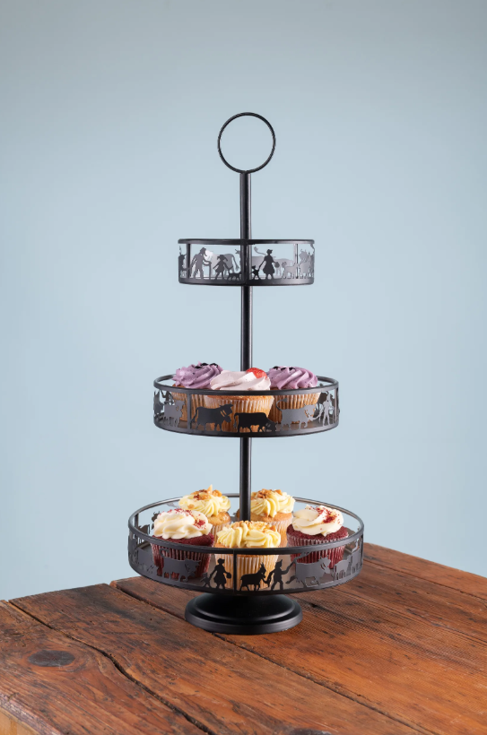 À Table Etagère “Alpage” schwarz