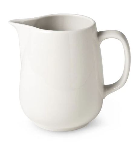 Rössler Milchkrug Basic 1 Liter, weiss