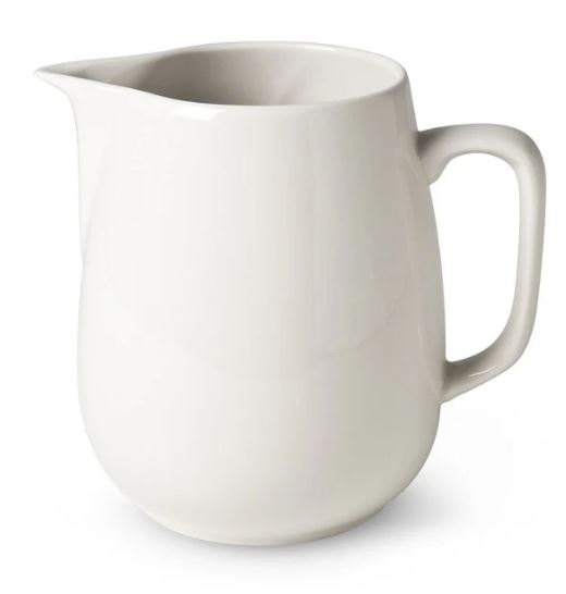 Rössler Milchkrug Basic 2 Liter, weiss