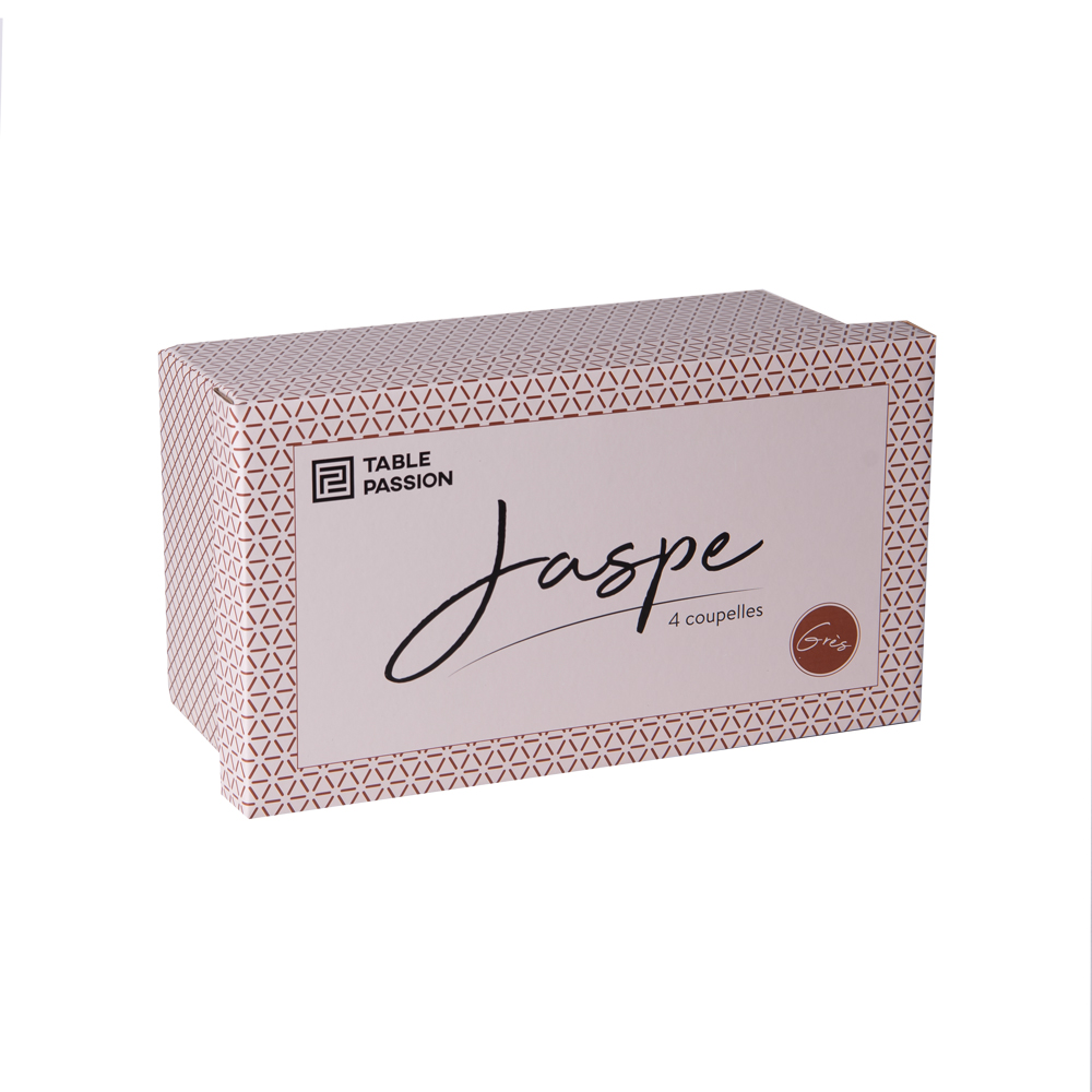 Jaspe Schalen beige 4er Set, Ø 12 cm