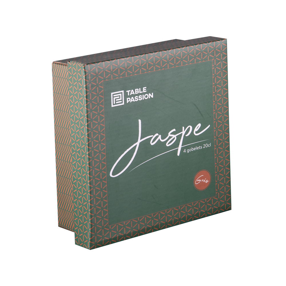 Kaffeebecher 20 cl 4-er Set Jaspe grün