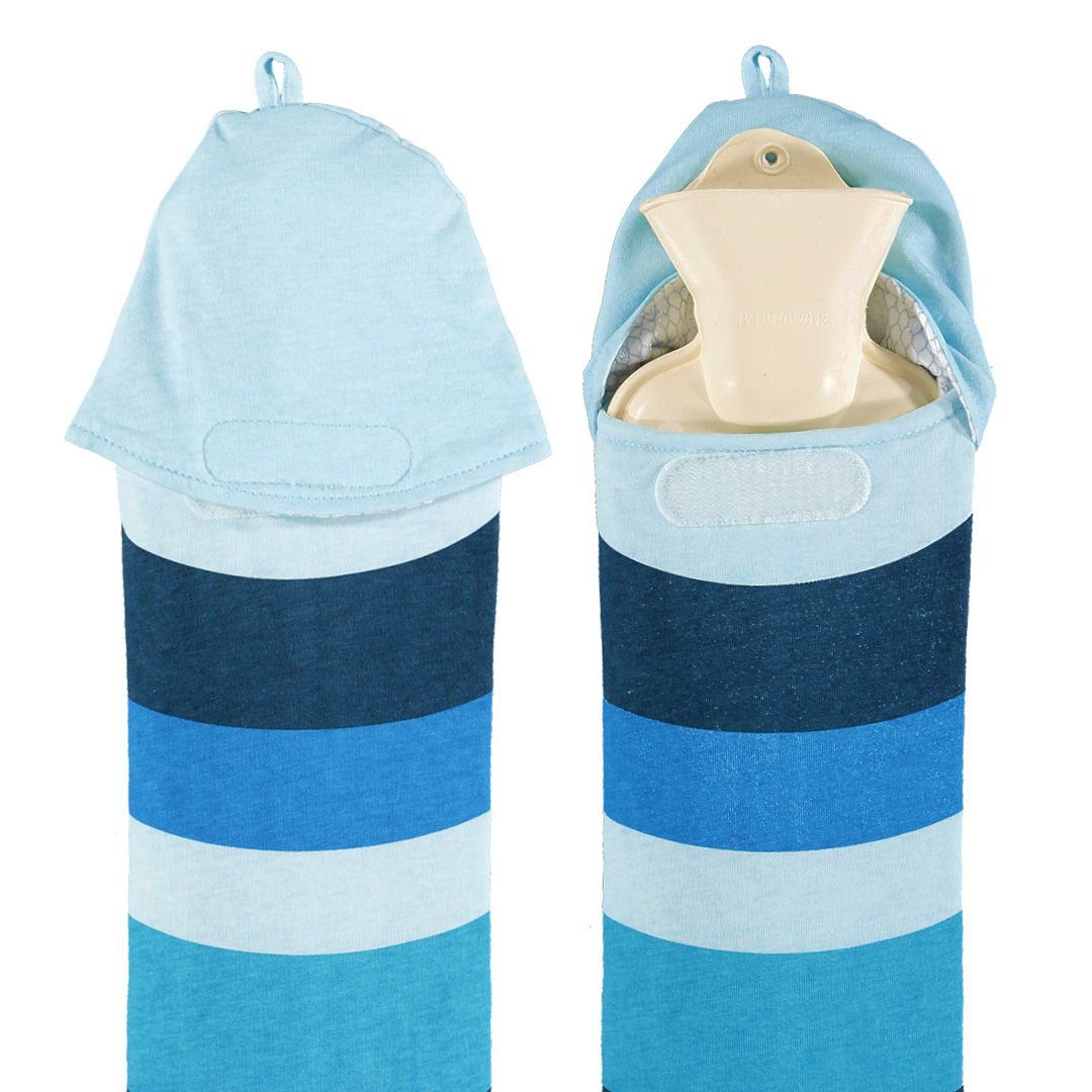 YUYU Bottle Baby-Wurm-Wärmeflasche Benjamin blau