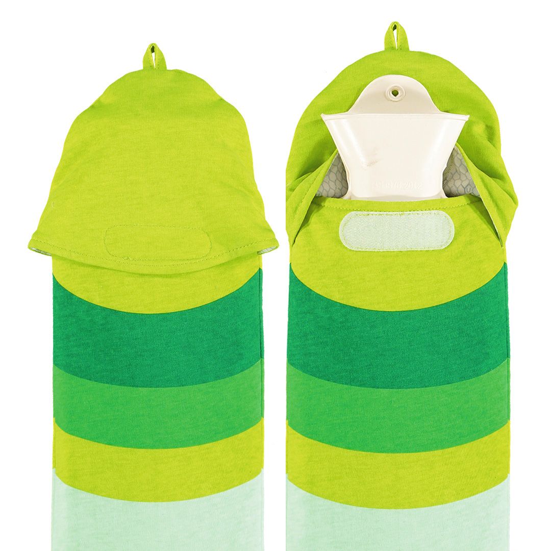 YUYU Bottle Baby-Wurm-Wärmeflasche George grün