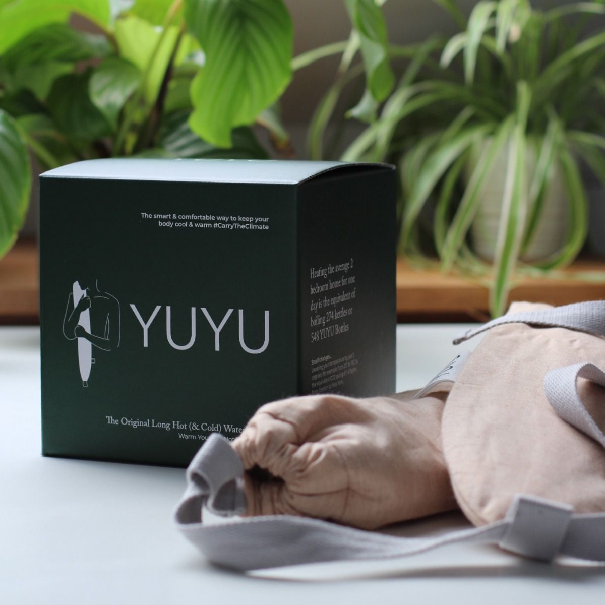 YUYU Bottle Wärmeflasche Luxury Fleece Mink