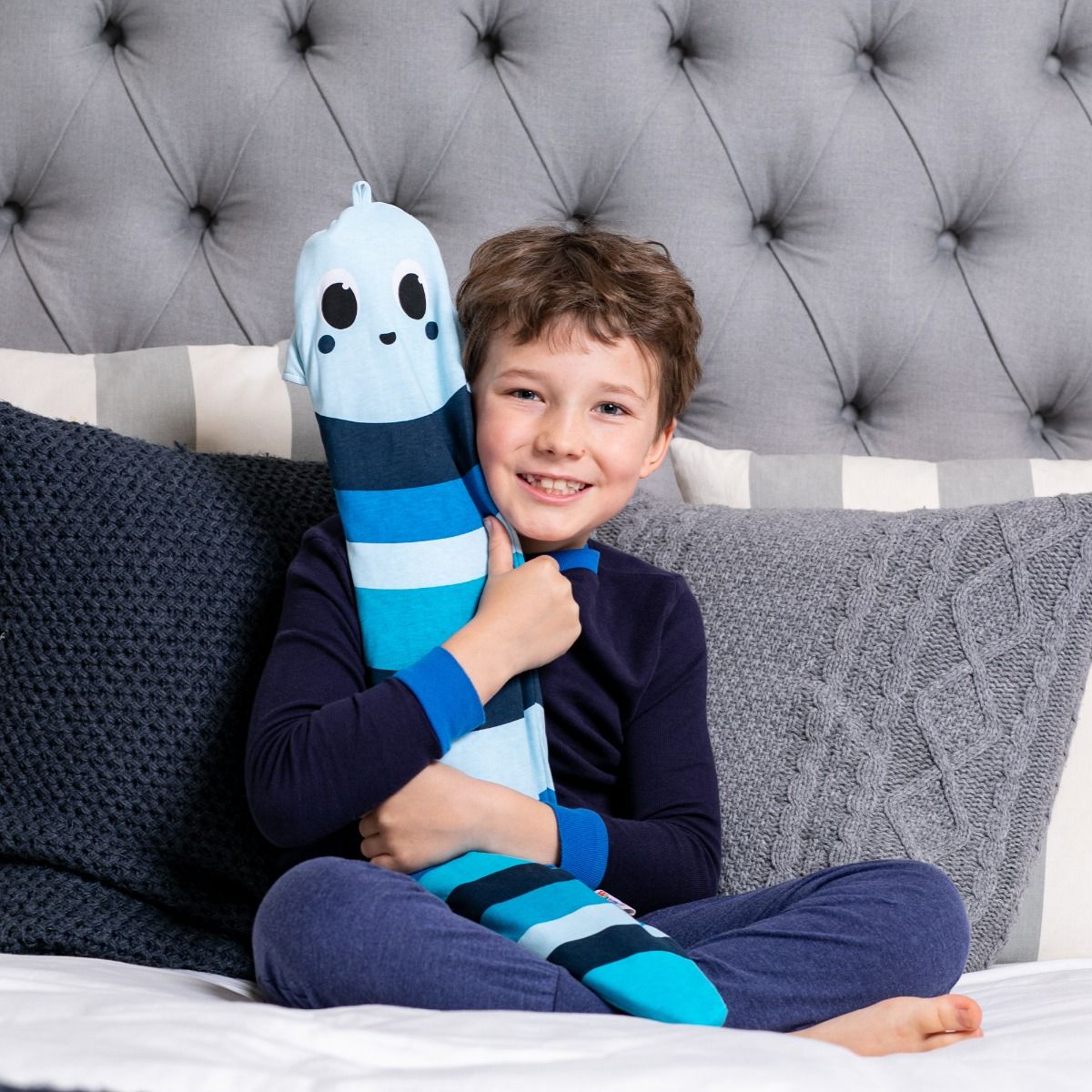 YUYU Bottle Baby-Wurm-Wärmeflasche Benjamin blau