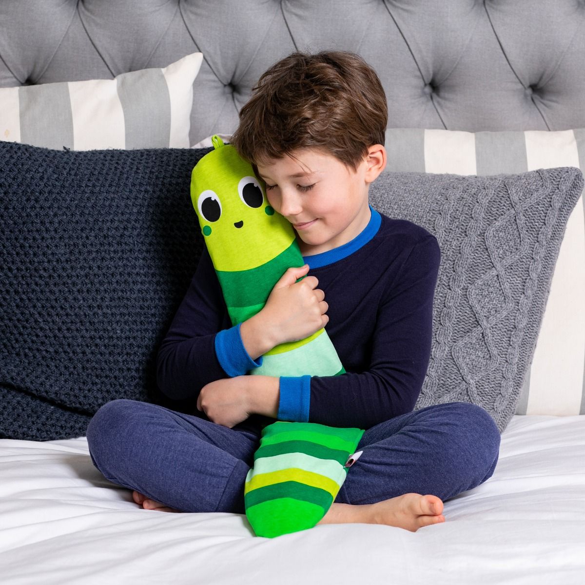 YUYU Bottle Baby-Wurm-Wärmeflasche George grün