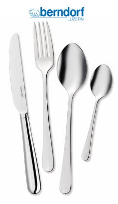 Berndorf Luzern Verona Bestecketui 67- teilig Mono, Edelstahl 18/10