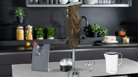 Bamix Stabmixer M200 SwissLine Special Edition C ebony