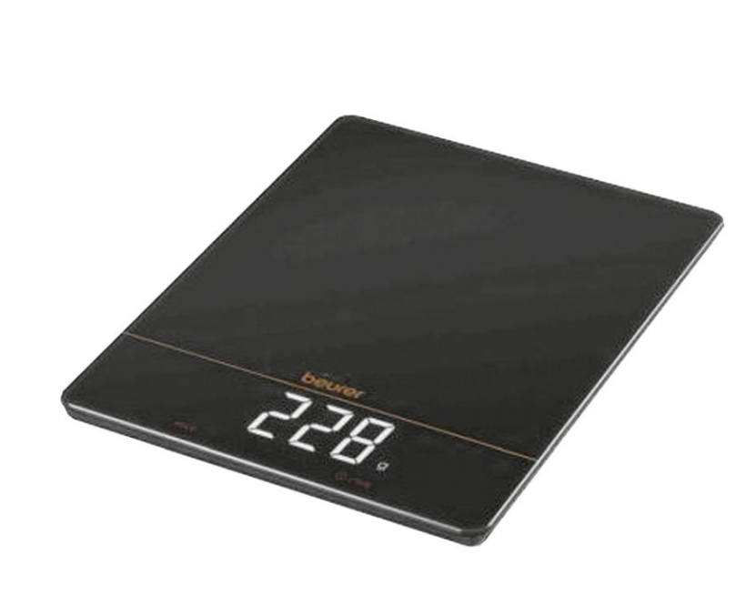 Beurer Küchenwaage Limited Edition Black KS34, Tragkraft 15 kg
