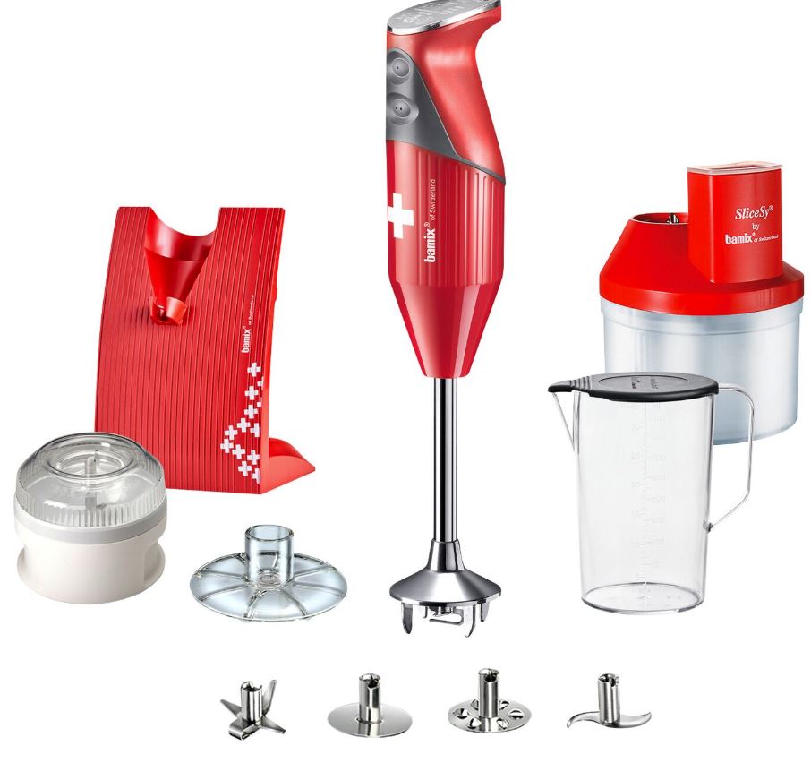 Bamix Stabmixer M200 SUPERBOX, D rote Swiss-Edition