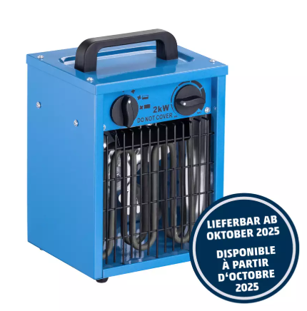 Alduro Elektro Heizlüfter, 3 Betriebsstufen