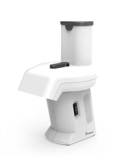 Tromco Gemüseraffel weiss elektrisch Z1 inklusive 4 Raffelscheiben