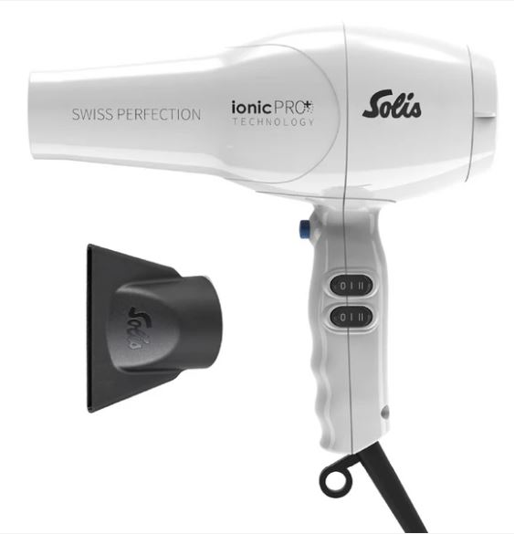 Solis Haartrockner Swiss Perfection 360° ionicPRO weiss