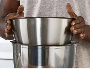 Kenwood Titanium Chef Baker  KVC85.124SI Küchenmaschine, 1200 Watt