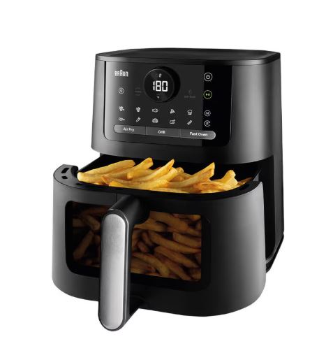 Braun MultiFry 5 Heissluftfritteuse 3-in-1 HF 5073 schwarz