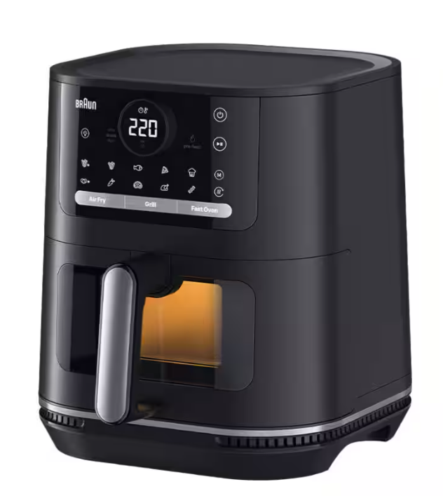 Braun MultiFry 5 Heissluftfritteuse HF 5075IBK schwarz