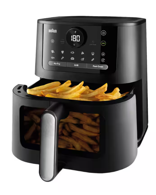 Braun MultiFry 5 Heissluftfritteuse HF 5075IBK schwarz