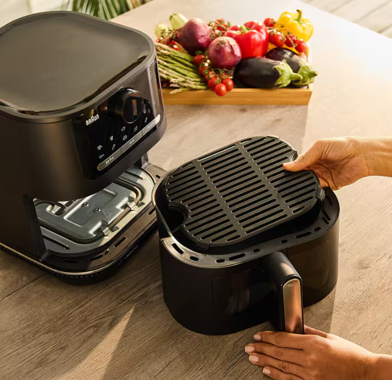 Braun MultiFry 5 Heissluftfritteuse HF 5075IBK schwarz