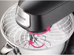 Kenwood Titanium Chef Baker XL KVL85.004BK, schwarz 1200 Watt