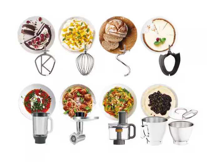 Kenwood Titanium Chef Baker XL Multipaket Küchenmaschine, 1200 Watt