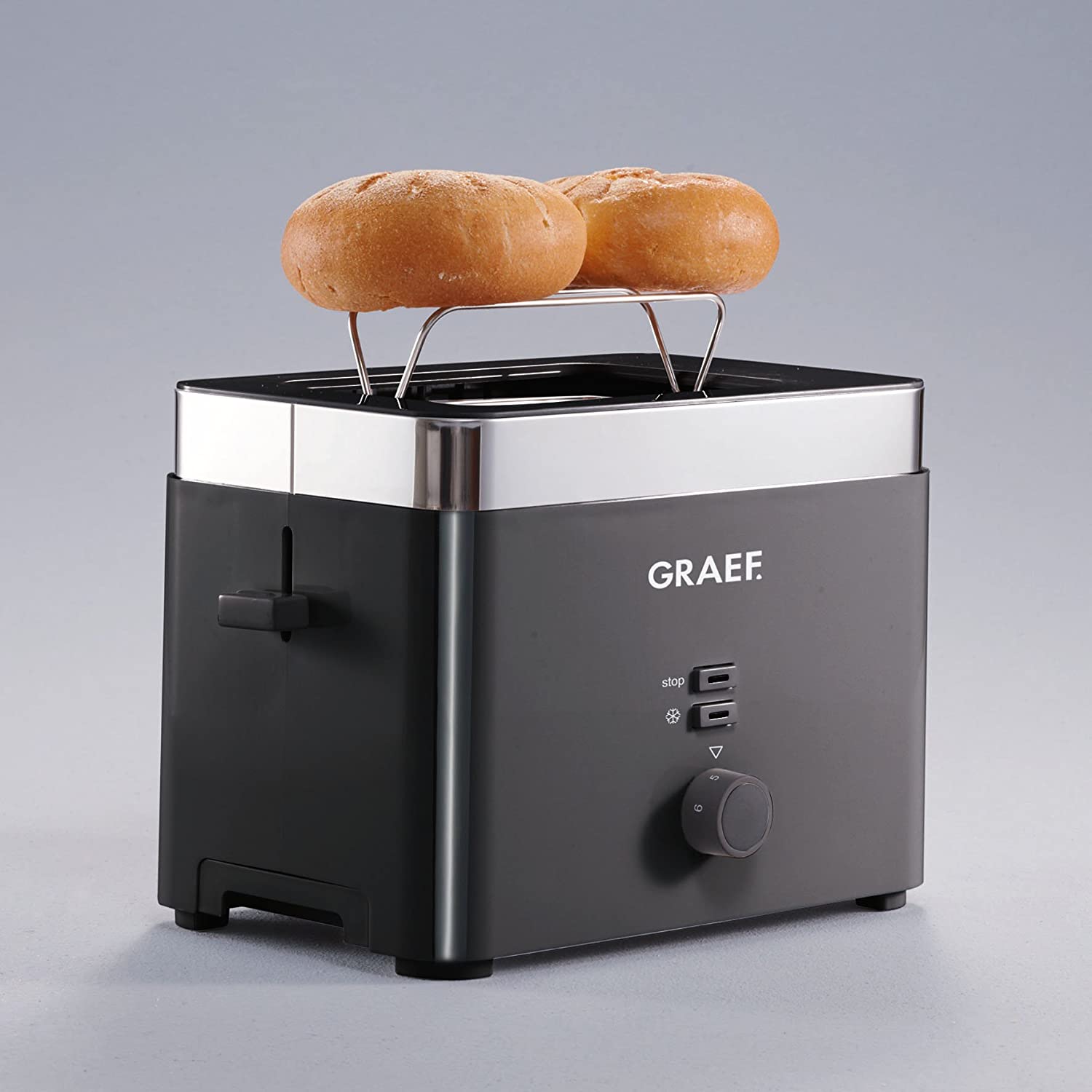 Graef Toaster schwarz TO62