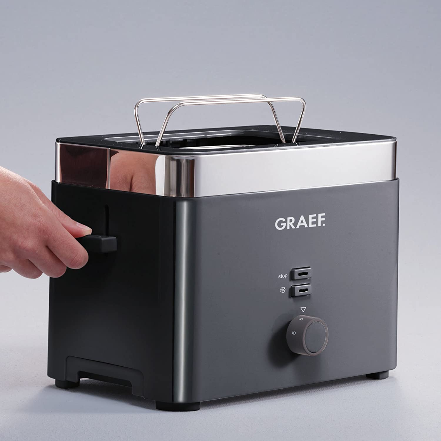Graef Toaster schwarz TO62