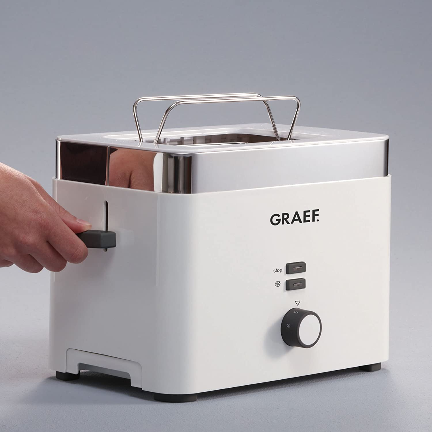 Graef Toaster weiss TO61
