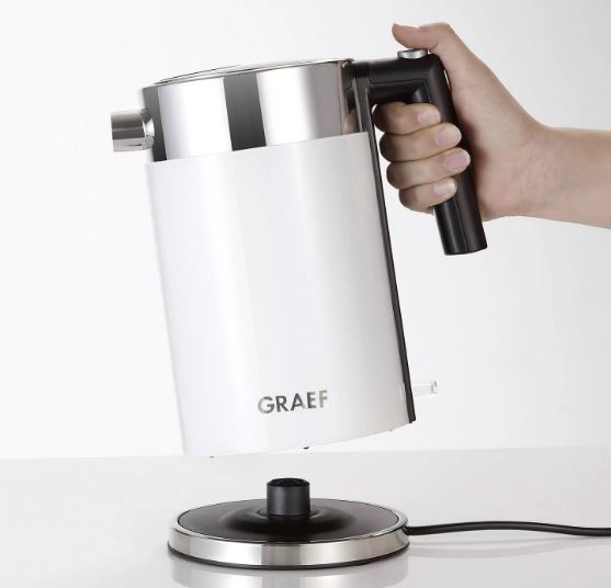 Graef Wasserkocher weiss 1,5 Liter WK61