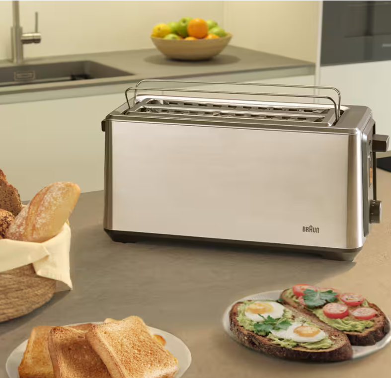 Braun Toaster Identity Collection HT 5220 Edelstahl
