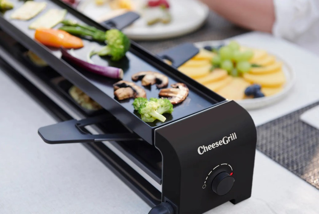 Stöckli CheeseGrill 2 Connect Set Black Schwarz